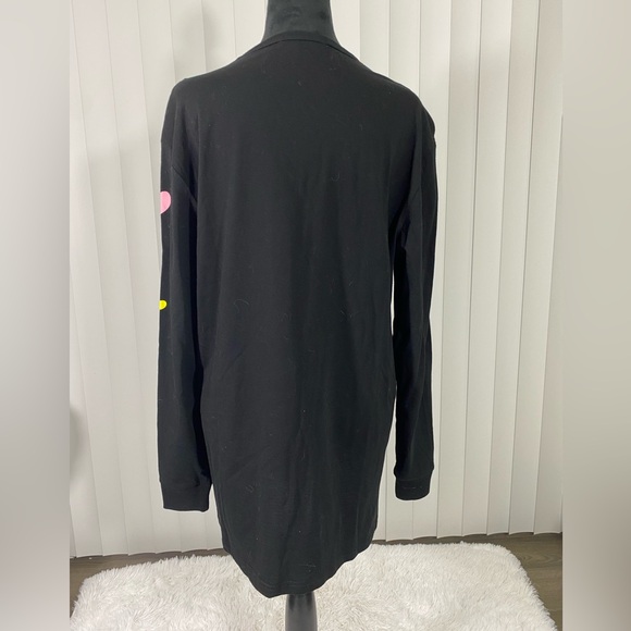 DOLLS KILL x TOKI DOKI Confection Cuteness Donutella Long Sleeve T-Shirt Black S - Picture 3 of 7